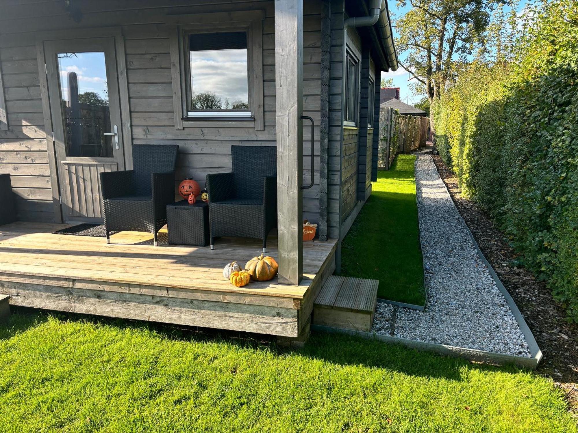 Chalet In Het Groen Met Airco Drachtstercompagnie Esterno foto
