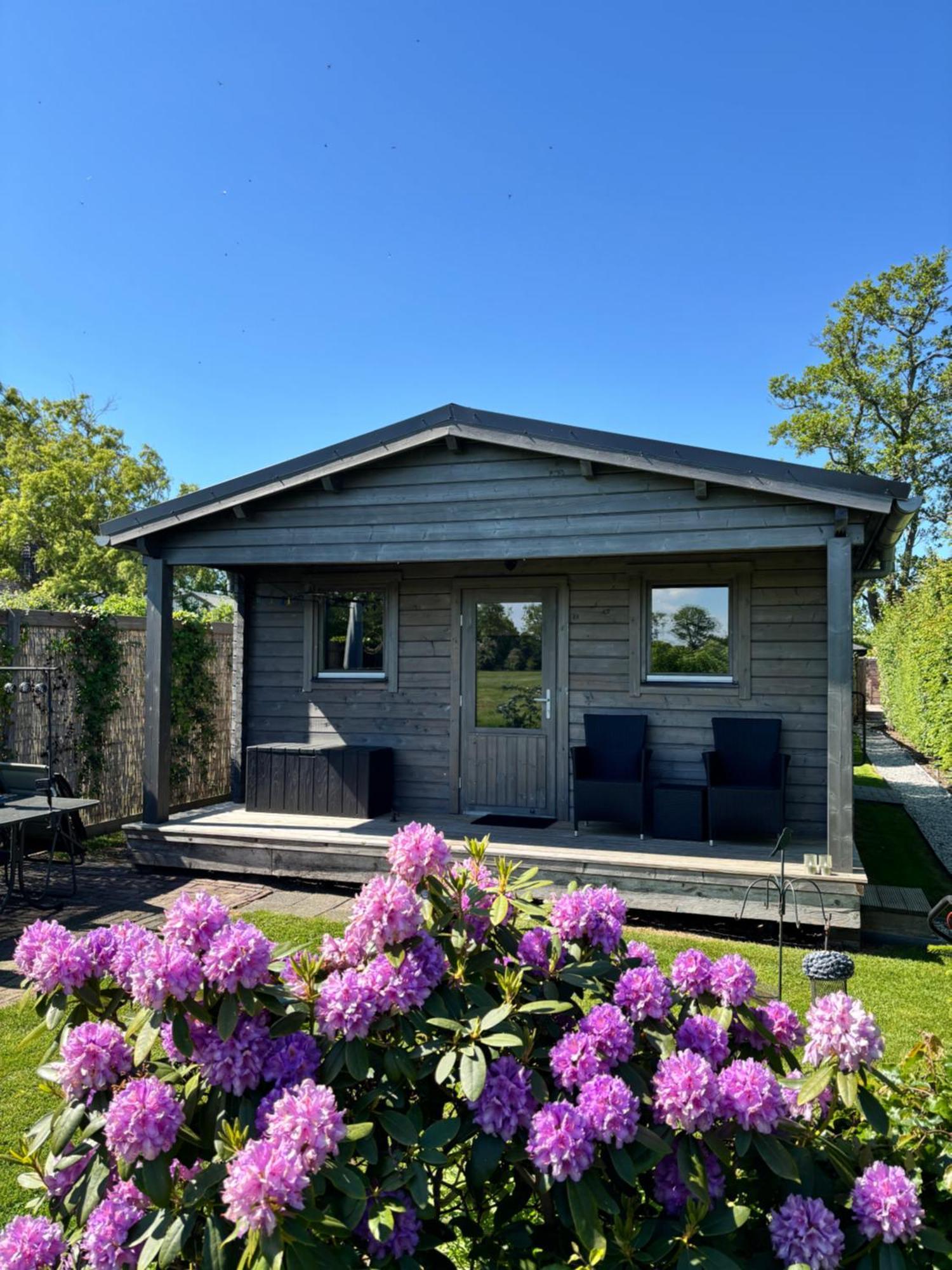Chalet In Het Groen Met Airco Drachtstercompagnie Esterno foto